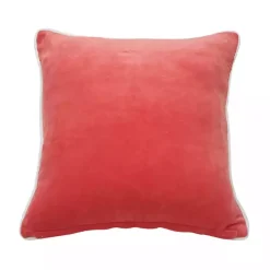 Pillows>Kirklands Home Coral Velvet Flamingo Pillow Pink