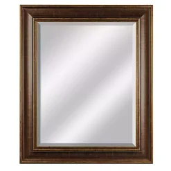 Kirklands Home Cormac Distressed Bronze Wall Mirror Brown Best