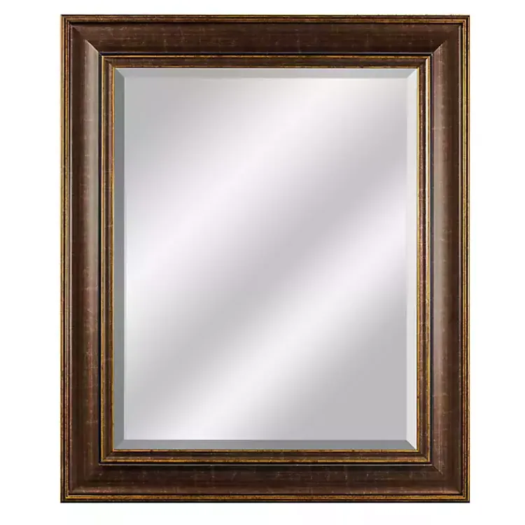 Kirklands Home Cormac Distressed Bronze Wall Mirror Brown Best