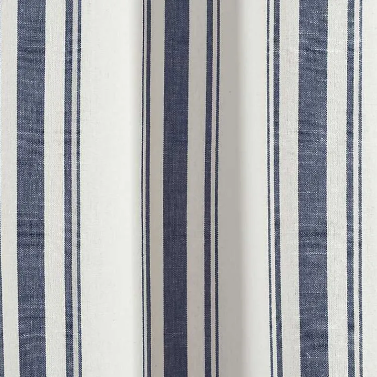 Kirklands Home Cotton Candy Farmhouse Curtain Panel Set, 95 in. Blue Online