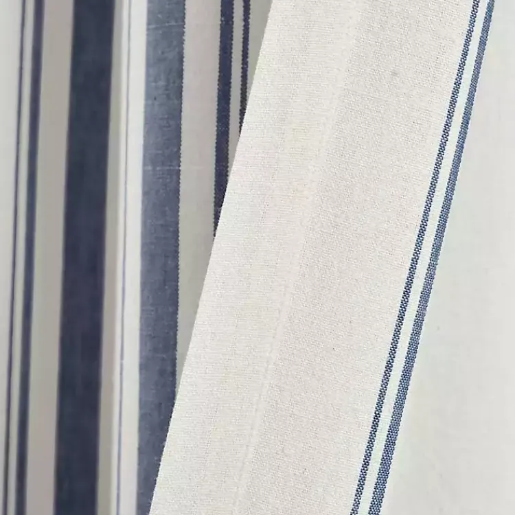 Kirklands Home Cotton Candy Farmhouse Curtain Panel Set, 95 in. Blue Online