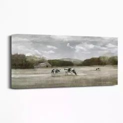 Kirklands Home Country Satisfaction Giclee Canvas Art Print Green