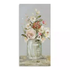 Kirklands Home Country Time Arrangement Canvas Art Print Gray Outlet