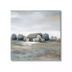 Kirklands Home Countryside Barn Canvas Art Print, 36x36 in. Gray Sale