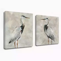 Kirklands Home Crane at Dusk Giclee Canvas Art Prints, Set of 2 Sale
