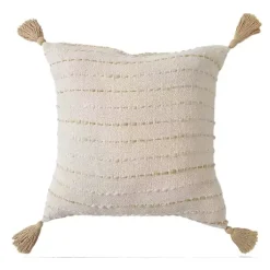 Pillows>Kirklands Home Cream & Neutral Ombre Dash Throw Pillow Tan