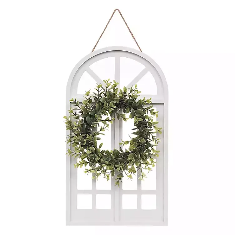 Kirklands Home Cream Arch with Wreath Hot