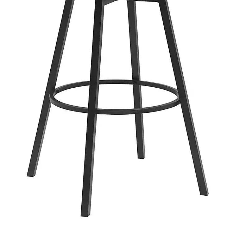 Kirklands Home Cream Athena Swivel Bar Stool Ivory Clearance