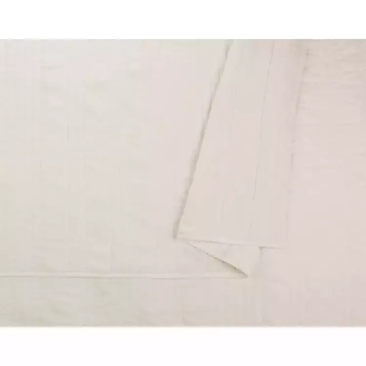 Kirklands Home Cream Atmosphere King Quilt Ivory New