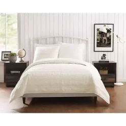 Kirklands Home Cream Atmosphere Queen Quilt Ivory Online