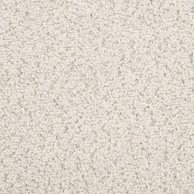 Kirklands Home Cream Boucle Waterfall Bench, 52 in. White Discount