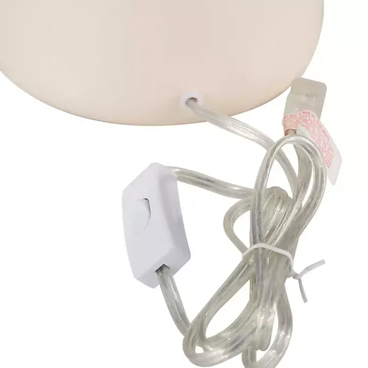 Kirklands Home Cream Ceramic Rounded Hourglass Table Lamp Discount