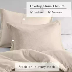 Kirklands Home Cream Chambray 3-pc. Full/Queen Comforter Set Ivory Online