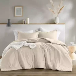 Kirklands Home Cream Chambray 3-pc. King Comforter Set Ivory Discount