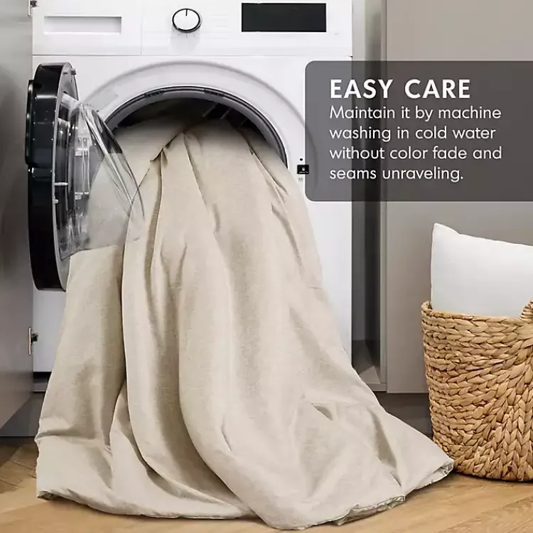 Kirklands Home Cream Chambray 3-pc. King Comforter Set Ivory Discount