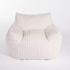 Kirklands Home Cream Comfy Foam Lounge Chair White Outlet