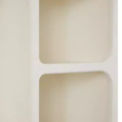 Kirklands Home Cream Geometric Arch Wall Shelf Sale