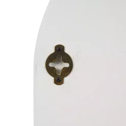 Kirklands Home Cream Geometric Arch Wall Shelf Sale