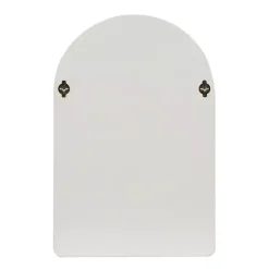 Kirklands Home Cream Geometric Arch Wall Shelf Sale