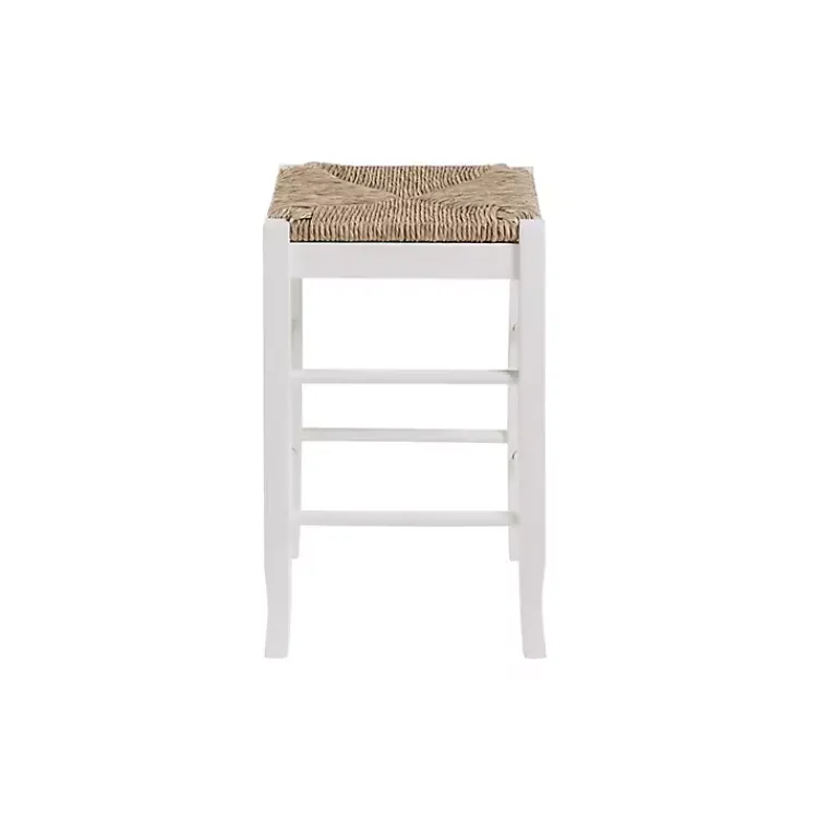 Kirklands Home Cream Handwoven Counter Stool White Online