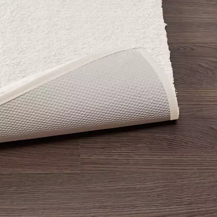 Kirklands Home Cream High Pile Marshmallow Bath Mat, 40 in. Ivory Sale