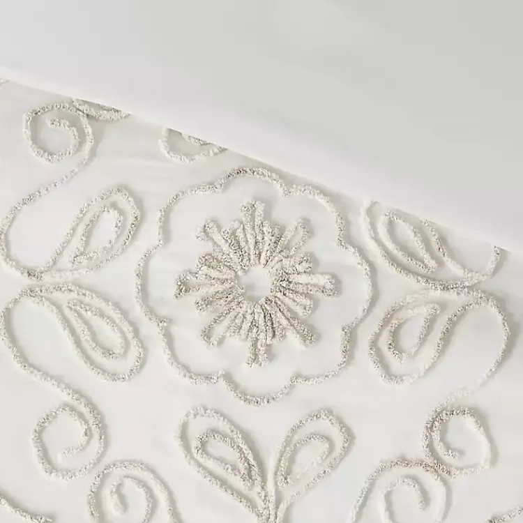 Kirklands Home Cream Medallion California King Comforter Set White Best