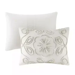 Kirklands Home Cream Medallion California King Comforter Set White Best