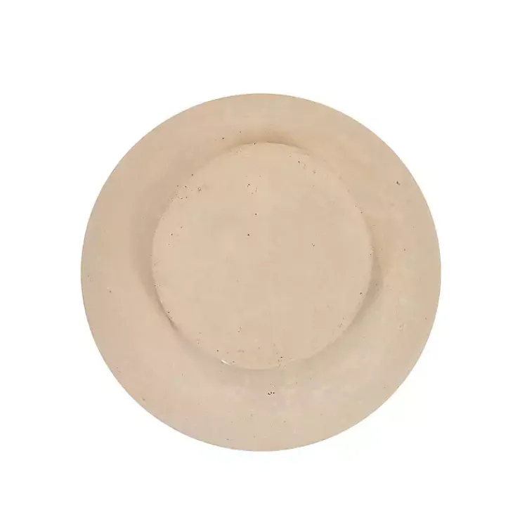 Decorative Bowls & Jars>Kirklands Home Cream Paper Mache Footed Decorative Bowl White