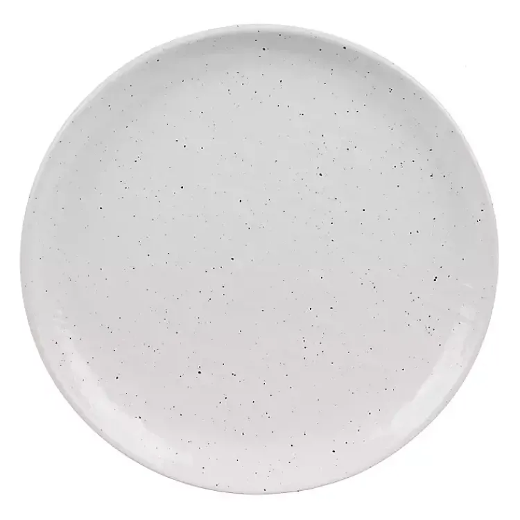 Kirklands Home Cream Simple Things Salad Plates, Set of 4 Ivory