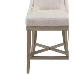 Kirklands Home Cream Wingback Swivel Seat Counter Stool Sale