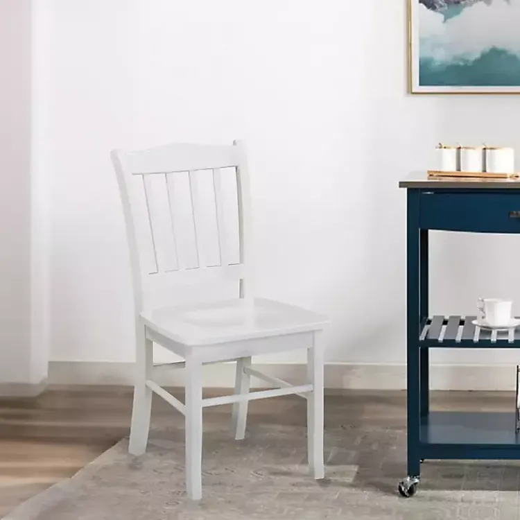 Kirklands Home Cream Wood Shaker Dining Chairs, Set of 2 White Best