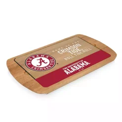 Kirklands Home Crimson Tide Wood and Glass Serving Board Discount