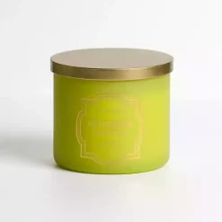 Candles>Kirklands Home Cucumber Cactus 14 oz. 3-Wick Jar Candle Green