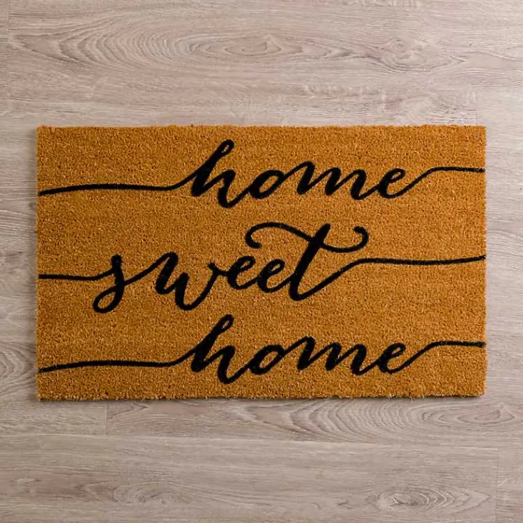 Kirklands Home Cursive Home Sweet Home Coir Doormat Online