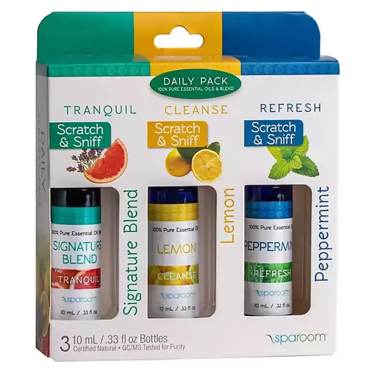 Home Fragrance>Kirklands Home Daily Essential Oils, Set of 3