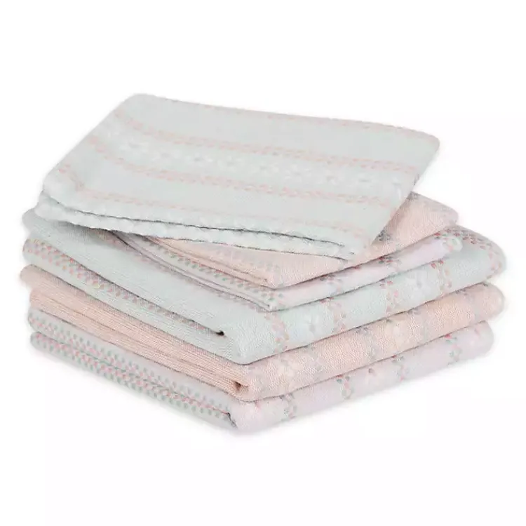 Kirklands Home Daisy Dobby 6-pc. Dish Towel and Cloth Set Clearance