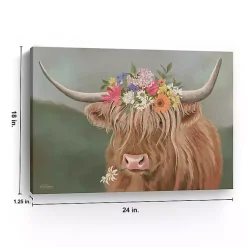 Kirklands Home Daisy Mae Cow Canvas Art Print Sale