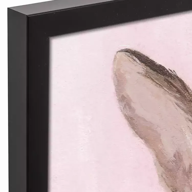 Easter Decorations>Kirklands Home Daisy Sunnies Bunny Framed Canvas Art Print