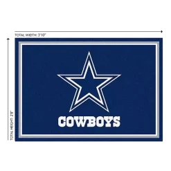 Kirklands Home Dallas Cowboys Area Rug, 3x4 Blue