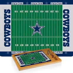 Kirklands Home Dallas Cowboys Cutting Board & Knife Set Outlet