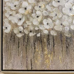 Kirklands Home Dancing Flowers Textured Canvas Art Print Discount