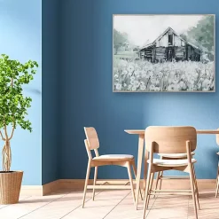 Kirklands Home Dandelion Barn Framed Canvas Art Print Multi Online