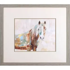Kirklands Home Dappled Horse I Framed Art Print Multi New