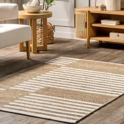 Kirklands Home Daria Emily Henderson x RugsUSA Area Rug, 10x14 Sale