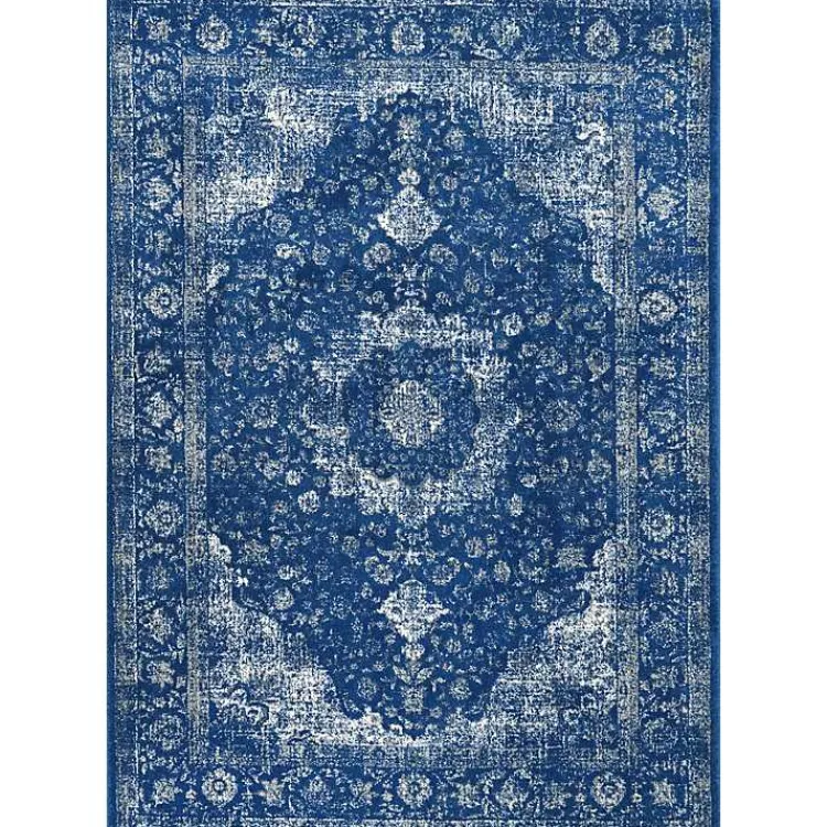 Kirklands Home Dark Verona Area Rug, 5x7 Blue