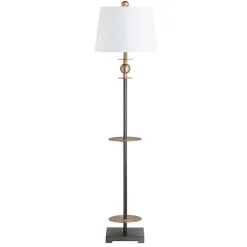 Kirklands Home Dark Bronze Decorative Floor Lamp White Online