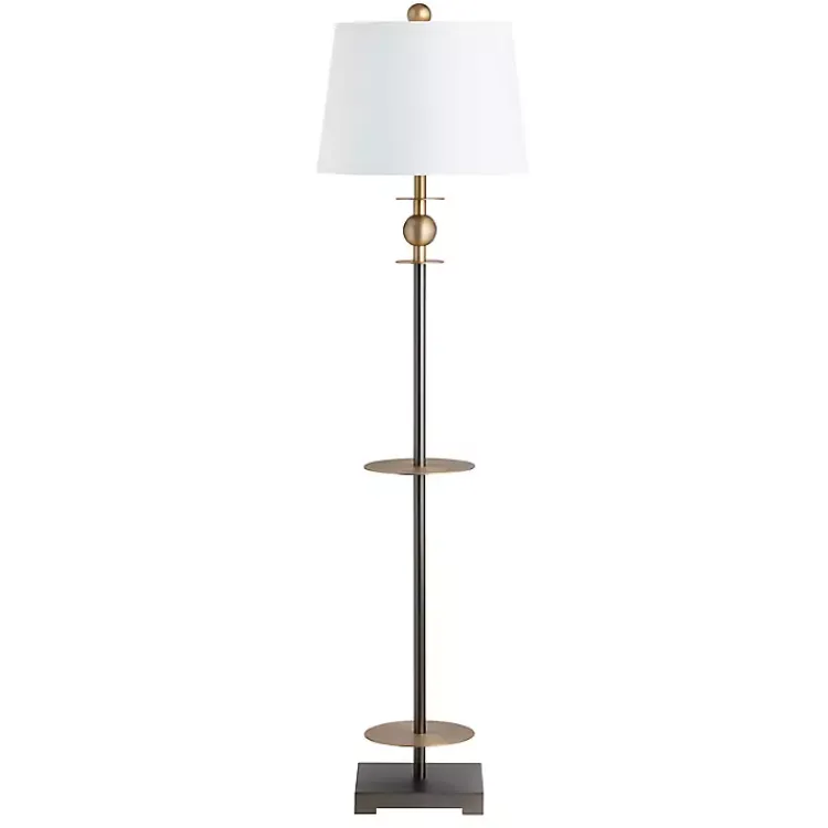 Kirklands Home Dark Bronze Decorative Floor Lamp White Online