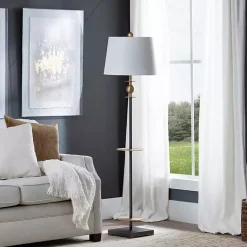 Kirklands Home Dark Bronze Decorative Floor Lamp White Online