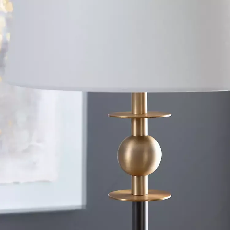 Kirklands Home Dark Bronze Decorative Floor Lamp White Online