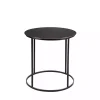 Kirklands Home Dark Bronze Rounded Metal Accent Table Best